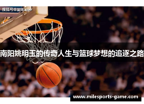 南阳姚明玉的传奇人生与篮球梦想的追逐之路